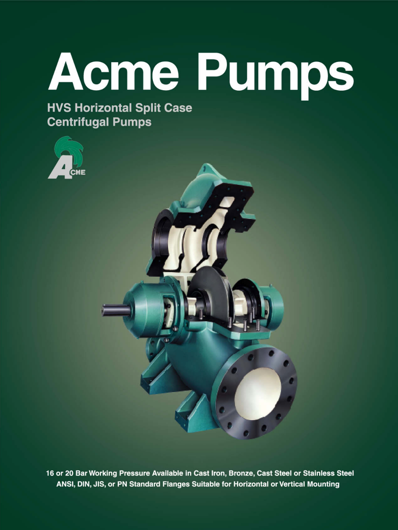 HVSHorizontalSplitCasePumps