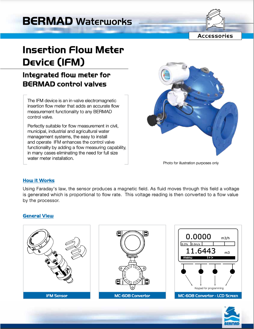 BERMAD PRV with Magneticflow