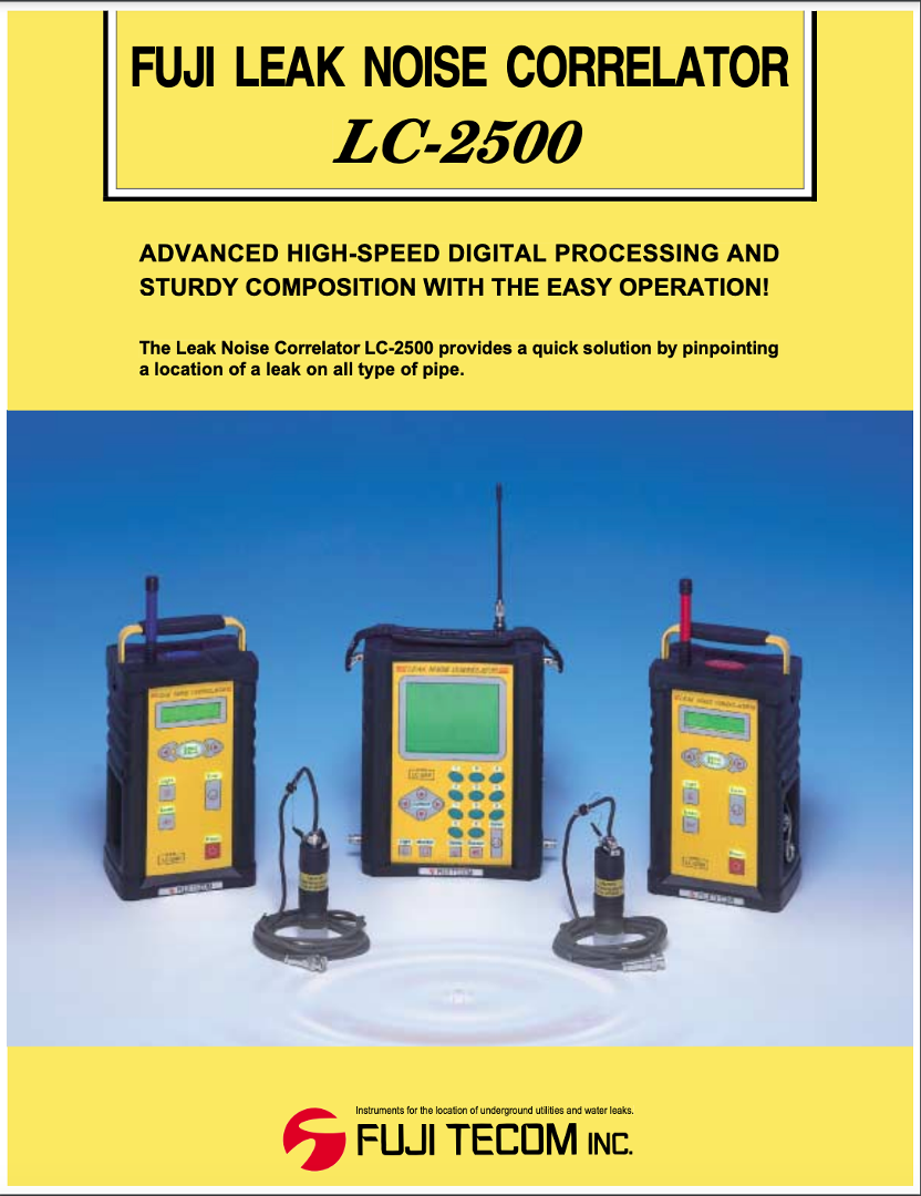 FUJI TECOM LC-2500-e