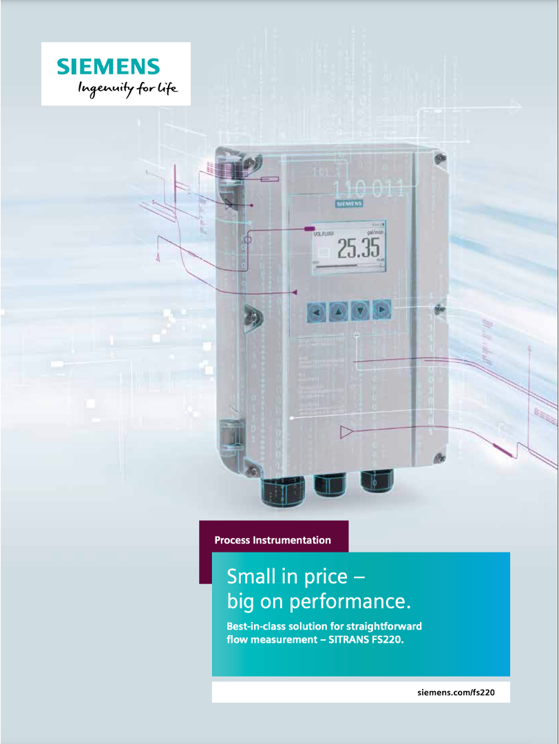 SIEMENS Flow MeterFS220